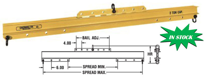 adjustable spreader beam